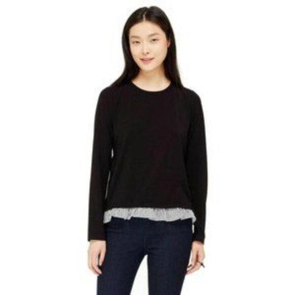 Kate Spade New York Broome Street Black Front Stripe Trim and Back XXS - Picture 1 of 11